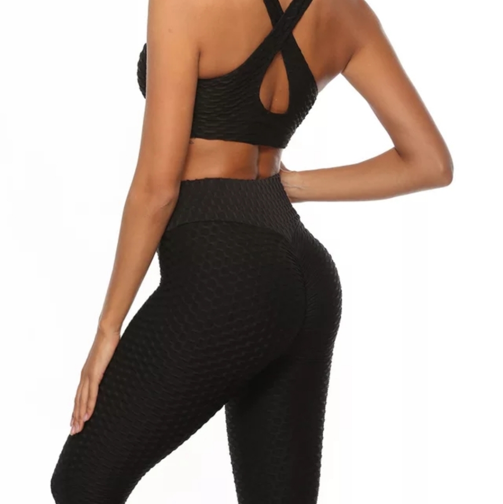 BOOTY BUTT LIFTING LEGGINGS SMALL - Picture 3 of 6